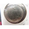 Image 3 : 6 Canadian $1 Coins: 1968, 1970 (x2), 1971 (x2), 1974