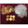 Image 1 : 100 U.S. 1960s and 1970s Uncirculated Pennies