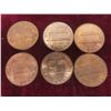 Image 2 : 100 U.S. 1960s and 1970s Uncirculated Pennies