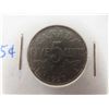Image 2 : 5 Canadian Nickels: 1927, 1940, 1941, 1959, 1962
