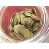 Image 3 : 5.6LB Jar of Canadian Pennies