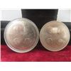 Image 1 : 2 1977 Canadian Medallions, Queen Elizabeth II Silver Jubilee
