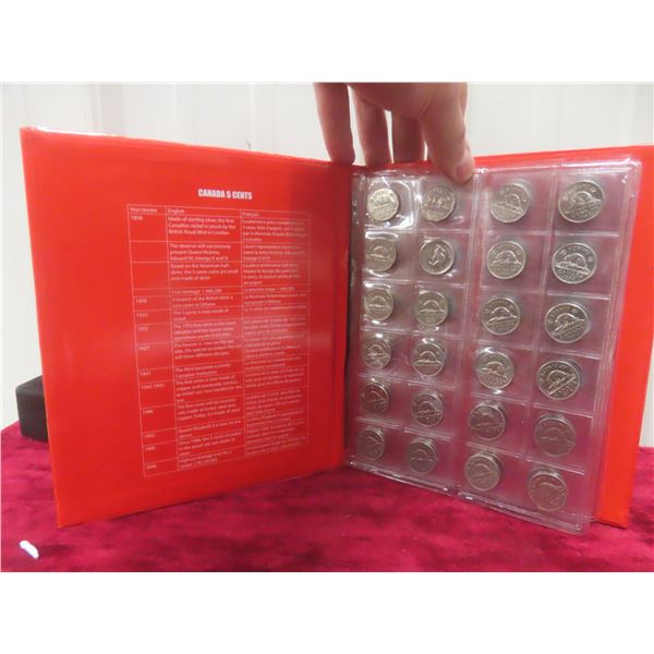 Canadian 5¢ Coin Book, 1960–2024