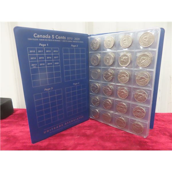 Canadian 5¢ Coin Book, 1960–2024