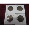 Image 1 : 4 Canadian Large Cent Coins: 1917, 1918, 1919, 1920