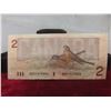 Image 10 : 3 Canadian $2 Bills: 1954, 1974, 1986