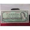 Image 2 : 5 1954 Canadian $1 Bills
