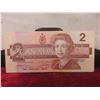 Image 8 : 5 1986 Canadian $2 Bills