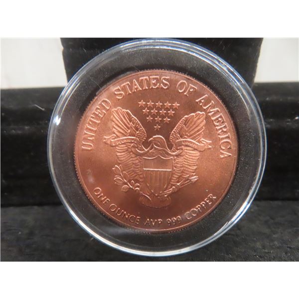 Draped Bust Liberty 1 oz .999 Copper Coin