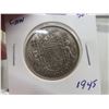 Image 6 : 3 Canadian 50¢ Coins – 1945, 1946, 1949