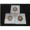 Image 1 : 3 Canadian 25¢ Coins – 1913, 1918, 1919