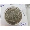 Image 6 : 3 Canadian 1944 50¢ Coins