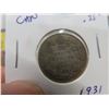Image 4 : 3 Canadian 25¢ Coins – 1930, 1931, 1936