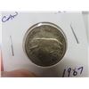 Image 7 : 5 1967 Canadian Centennial 25¢ Coins