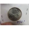 Image 2 : 3 1966 Canadian 25¢ Coins