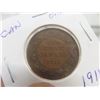Image 4 : 4 Canadian Large 1¢ Coins – 1916, 1913, 1911, 1910