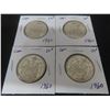 Image 1 : 4 1960 Canadian 50¢ Coins