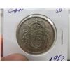 Image 2 : 3 1957 Canadian 50¢ Coins