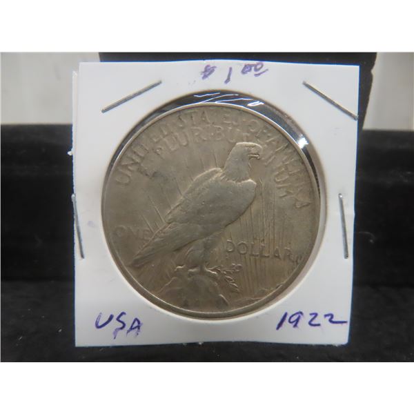 1922 U.S. $1 Coin