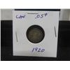 Image 1 : 1920 Canadian 5¢ Coin