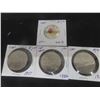 Image 1 : 3 Canadian $1 Coins – 1977, 1982, 1986 and 2018 $2 Coin