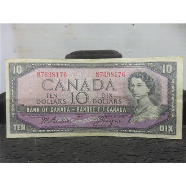 1954 Canadian $10 Bill