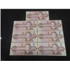 Image 1 : 7 1986 Canadian $2 Bills – Crisp