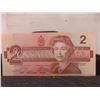 Image 9 : 7 1986 Canadian $2 Bills – Crisp