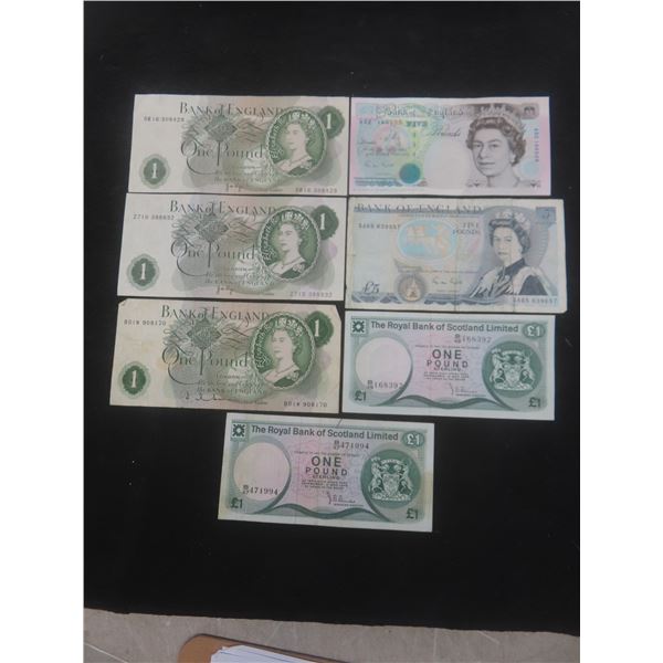 7 Bank of England and Scotland Bills