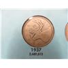 Image 2 : Canadian 25¢ Coin Book – 1937–1965 – Qty 10