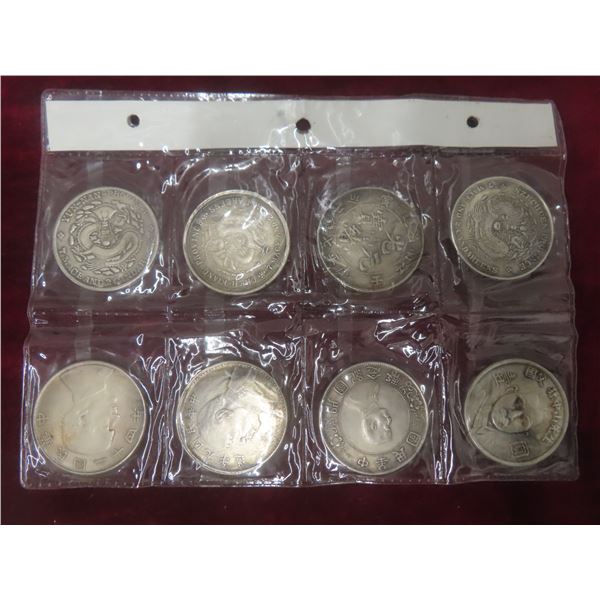 8 Reproduction Chinese Cash Coins