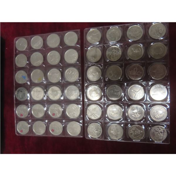 Canadian Commemorative 25¢ Coin Collection