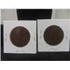 Image 1 : 2 King George V Pennies – 1914 and 1919