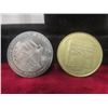 Image 10 : 7 Medallions and Tokens – American Revolution Bicentennial 1977, Queen Elizabeth Silver Jubilee