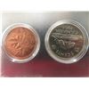 Image 8 : 1967 Sherritt Mint Henry Kelsey Medal Pure Nickel and 1968 Uncirc Can Coin Set (Missing 50¢)