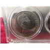 Image 9 : 1967 Sherritt Mint Henry Kelsey Medal Pure Nickel and 1968 Uncirc Can Coin Set (Missing 50¢)