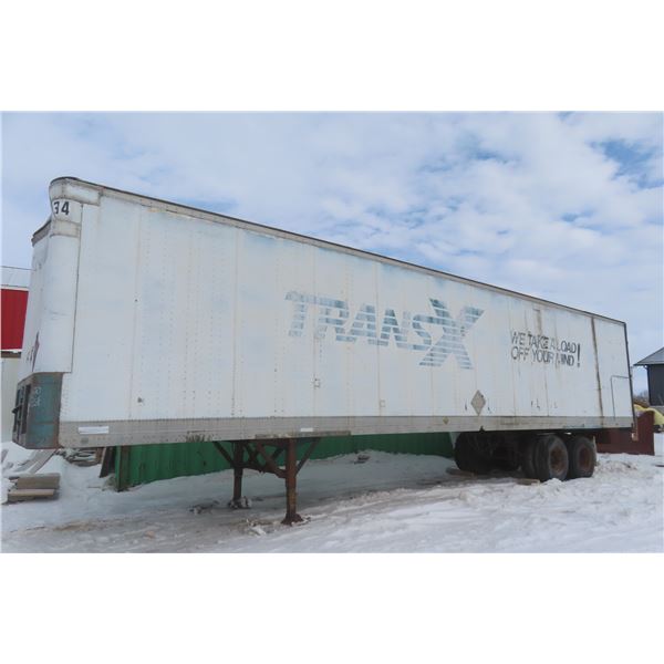 Fruehauf 45' Freight Semi-Trailer, for Storage, No TOD