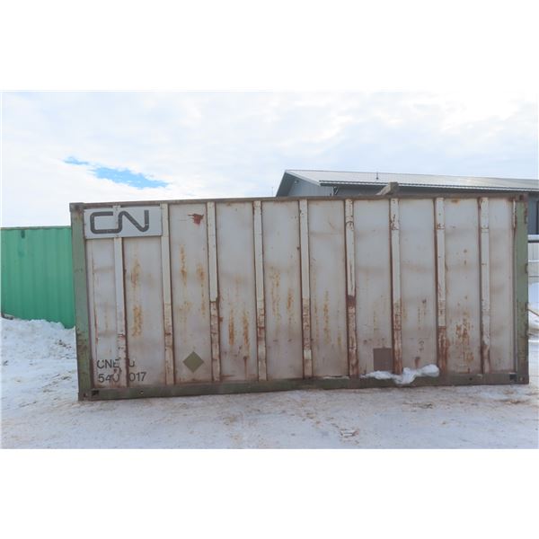 CN 20' Container, 175,000 km, Steadman
