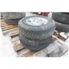 Image 1 : 2 Tires and Rims, 8-Hole Chev Rim, Dunlop 235/75R15