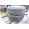 Image 4 : 2 Tires and Rims, 8-Hole Chev Rim, Dunlop 235/75R15