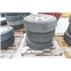 Image 1 : 3 Tires and Rims, 8-Hole, Michelin LT 245/75R17
