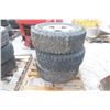 Image 1 : 3 Tires and Rims, 8-Hole, Goodyear Wrangler LT 275/70R18