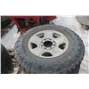 Image 2 : 3 Tires and Rims, 8-Hole, Goodyear Wrangler LT 275/70R18