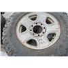 Image 3 : 3 Tires and Rims, 8-Hole, Goodyear Wrangler LT 275/70R18