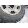 Image 4 : 3 Tires and Rims, 8-Hole, Goodyear Wrangler LT 275/70R18