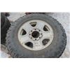 Image 8 : 3 Tires and Rims, 8-Hole, Goodyear Wrangler LT 275/70R18