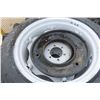 Image 3 : 2 Tractor Tires and Rims, 11.2-28