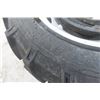 Image 4 : 2 Tractor Tires and Rims, 11.2-28