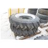 Image 8 : 2 Tractor Tires and Rims, 11.2-28
