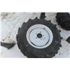 Image 1 : 2 Tractor Tires and Rims, 150-16